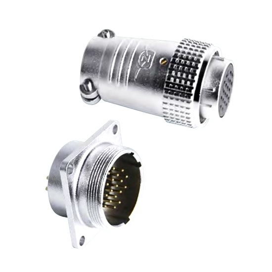 Circular Connector, 2/3/8/16/19/20/24/26 Pin, M30