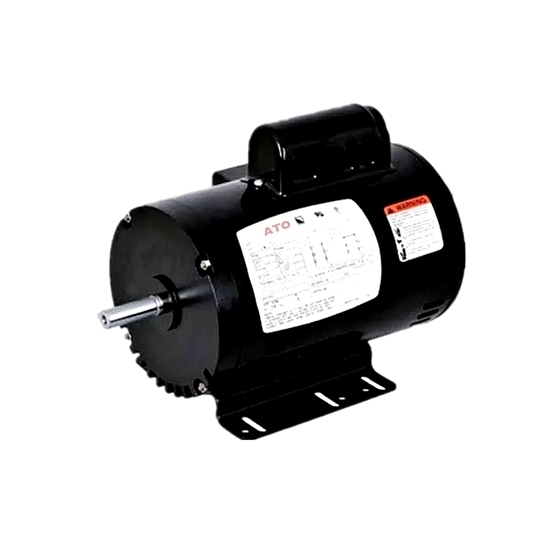 3/4 hp NEMA AC Induction Motor, Split Phase 115/230V, ODP/TEFC