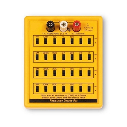 Resistance Decade  Box, 1 to 11111110 Ohm