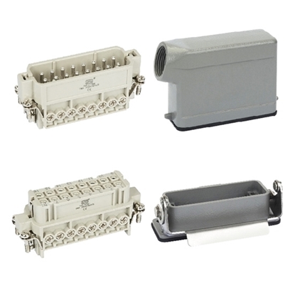 Heavy Duty Connector, 16 Pin, 250VAC/500VAC, 16A
