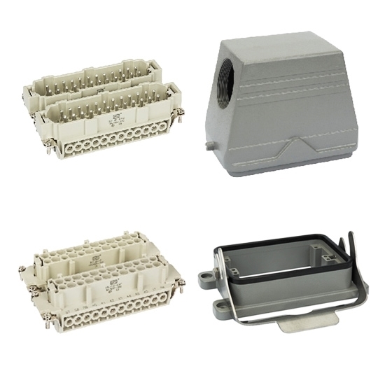 Heavy Duty Connector, 48 Pin, AC 500 Volt / 16A