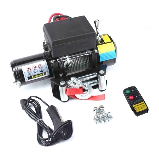 5000 lbs 12V/24V ATV 4x4 Electric Winch