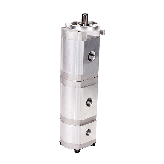 8/9/11/13/14 GPM Hydraulic Triple Gear Pump, 3600 psi