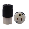 Picture of 15A 125V Locking Plug, 2 Pole, 3 Wire
