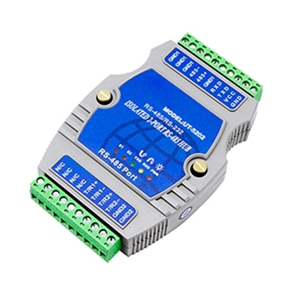 RS-232/ RS-485 to RS-485 Hub,  2 Ports