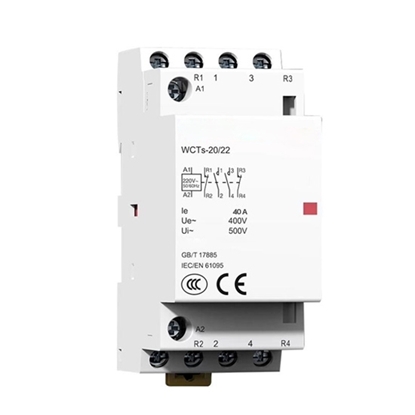 40 amp 4 pole Lighting Contactor, 110V/220V Coil
