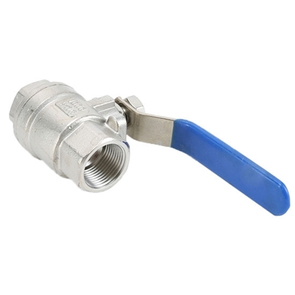 2  Piece Stainless Steel Ball Valve, 2 Inch