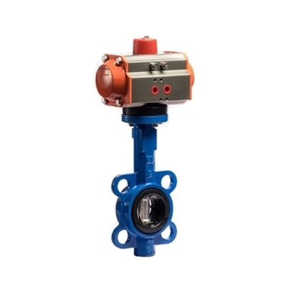 3" Pneumatic Wafer Butterfly Valve