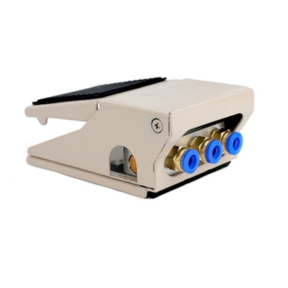 Pneumatic Foot Pedal, 4 Way 2 Position, with Pneumatic Fitting