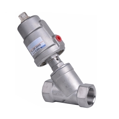 2" Pneumatic Angle Seat Valve, 2 Way, 2 Position