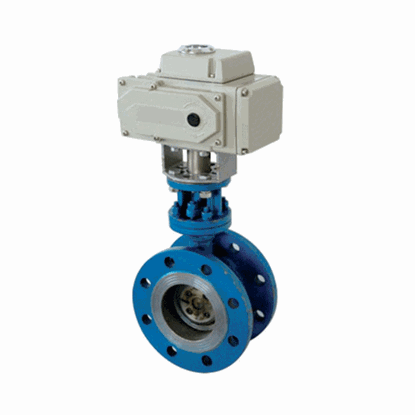 14" Electric Flanged Butterfly Valve