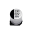 Picture of 330μF 50V SMD Electrolytic Capacitor