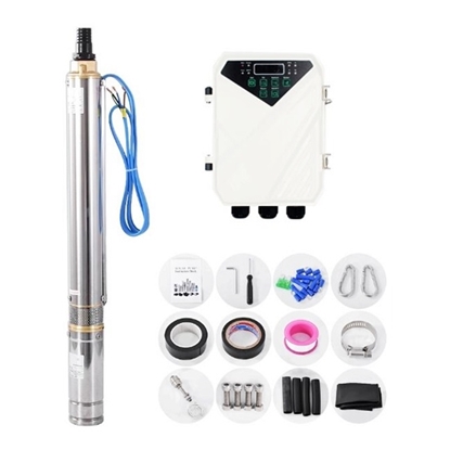 1300W Submersible/Deep Water Well Pump, 110VDC