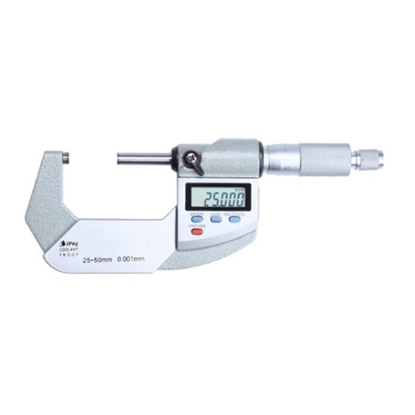 1-2" Range Digital Micrometer, 0.00005 Inch Accuracy