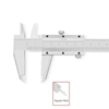 Picture of 200 mm Vernier Caliper, 0.02 mm Reading