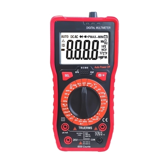High Voltage Multimeter, Auto Range, 1000V/1500V/2000V