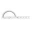 Picture of Adjustable Stainless Steel Angle Protractor, 80x120mm