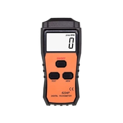 Portable Non Contact Digital Tachometer, 2.5 rpm-99999 rpm