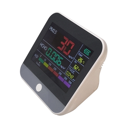 Air Quality Monitor for Home, PM2.5/HCHO/TVOC/AQI/PM1.0/PM10