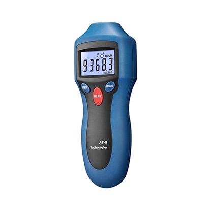 Handheld Contact/Non Contact Digital Tachometer, 2 rpm-99999 rpm