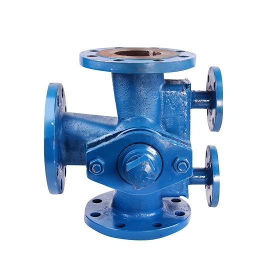 4" 2 Way/3 Way Plug Valve, DN100
