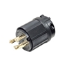 Picture of 20A 125V/ 250V Locking Plug, 3 Pole 4 Wire