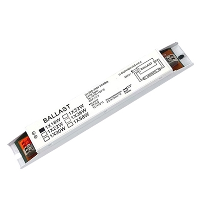 18 Watt Electronic Ballast, 1 Lamp/2 Lamp