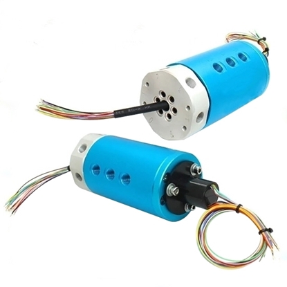 6-Passage Rotary Union, Pneumatic/Electrical Slip Ring for Air/Water/Hydraulic