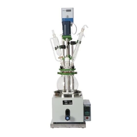 1L Single Layer Glass Reactor