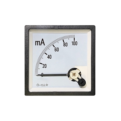 DC Analog Milliamp Meter, 0-100 mA