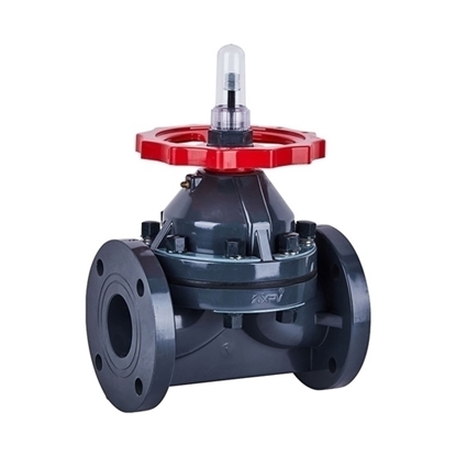 8" Flanged Diaphragm Valve, UPVC/ CPVC