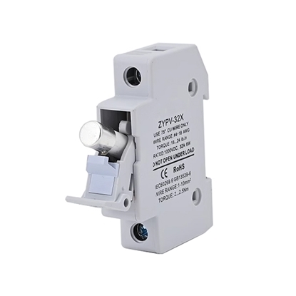 25 amp Fuse & Fuse Holder, 1000V/1500V DC
