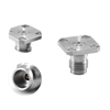 Picture of 1.85mm Female RF Coaxial Connector, Flange Mount
