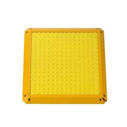 Industrial Rubber Safety Mat, 12mm, 24VDC