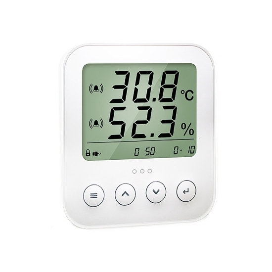 Wall Mounted Temperature and Humidity Transmitter with Display, 4-20mA/RS485/0-10V